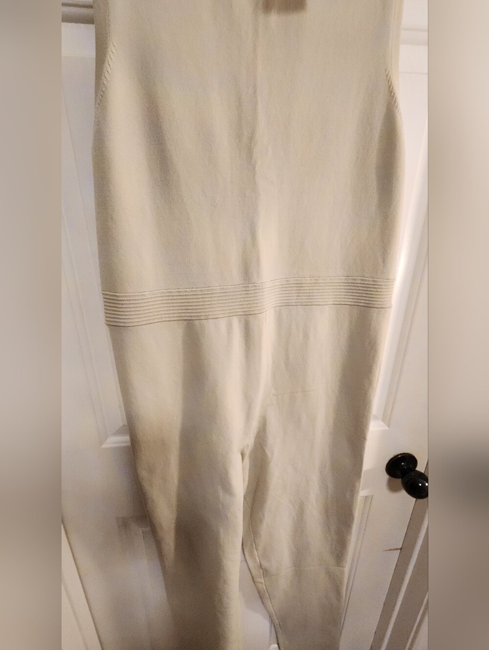 Barneys New York x Forever 21 NWT Sleeveless High Neck Cream Romper Jumpsuit - Picture 2 of 11